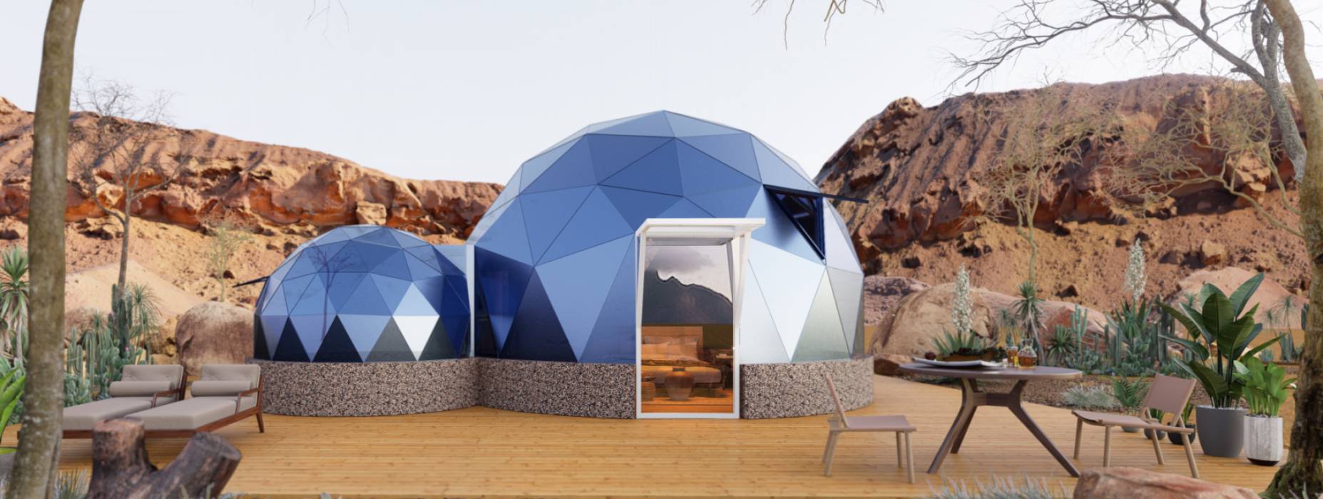 呼玛县球形智能光伏玻璃星空房